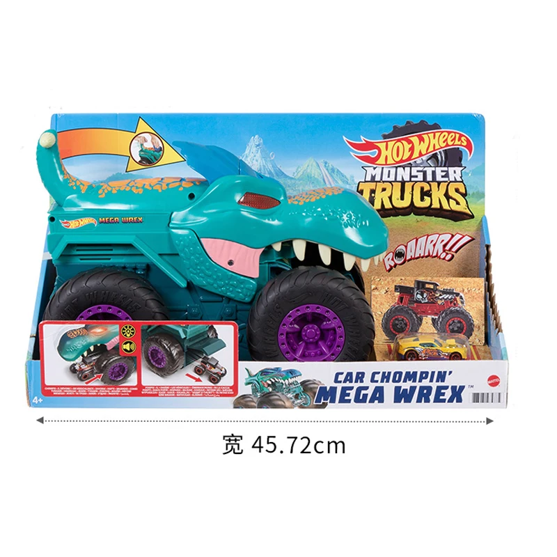 Игрушечный автомобиль Hot Wheels GYL13, монстр-Трак, автомобиль Chompin' Mega Wrex, гигантские автомобили, грузовики с масштабом 1:64, игрушки для мальчиков, ...
Игрушечный автомобиль Hot Wheels GYL13, монстр-Трак, автомобиль Chompin' Mega Wrex, гигантские автомобили, грузовики с масштабом 1:64, игрушки для мальчиков, ...