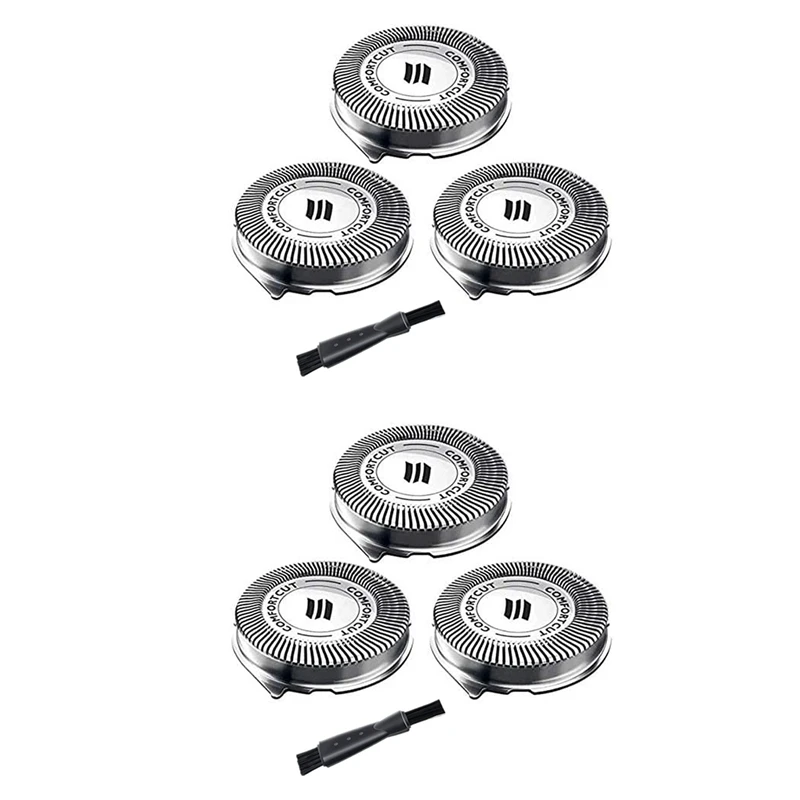 6X SH30 Replacement Heads For Norelco Series 3000, 2000, 1000 Shavers Shaving Heads Razor Blades SH30/52
6X SH30 Replacement Heads For Norelco Series 3000, 2000, 1000 Shavers Shaving Heads Razor Blades SH30/52