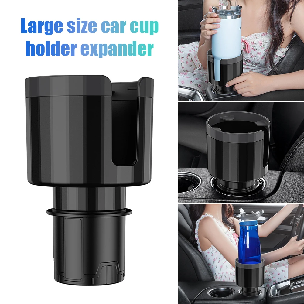 Universal Car Cup Holder Expander with Adjustable Base Cup Holder Adapter Organizer for Bottles and Cups ≤105mm Car Accessories
Universal Car Cup Holder Expander with Adjustable Base Cup Holder Adapter Organizer for Bottles and Cups ≤105mm Car Accessories