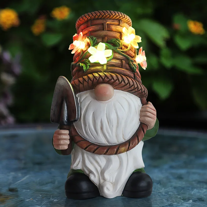 Outdoor Garden Dwarfs Fairy Ornaments Solar Energy Gnomes And Goblins Night Light Resin Craft Gifts Courtyard Garden Decoration
Outdoor Garden Dwarfs Fairy Ornaments Solar Energy Gnomes And Goblins Night Light Resin Craft Gifts Courtyard Garden Decoration