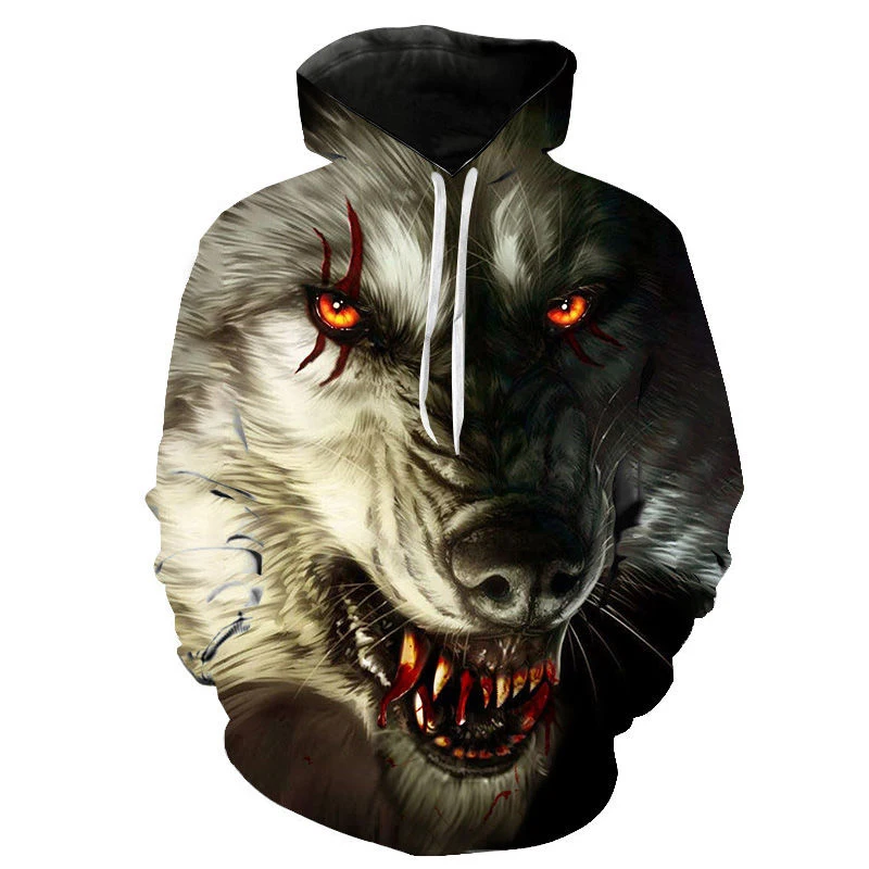 2022 New Fashion Wolf Hoodies Men Women Animal 3D Printed Hoodie Hooded Casual Pullover Sweatshirts Harajuku Hoody Mens Clothing
2022 New Fashion Wolf Hoodies Men Women Animal 3D Printed Hoodie Hooded Casual Pullover Sweatshirts Harajuku Hoody Mens Clothing