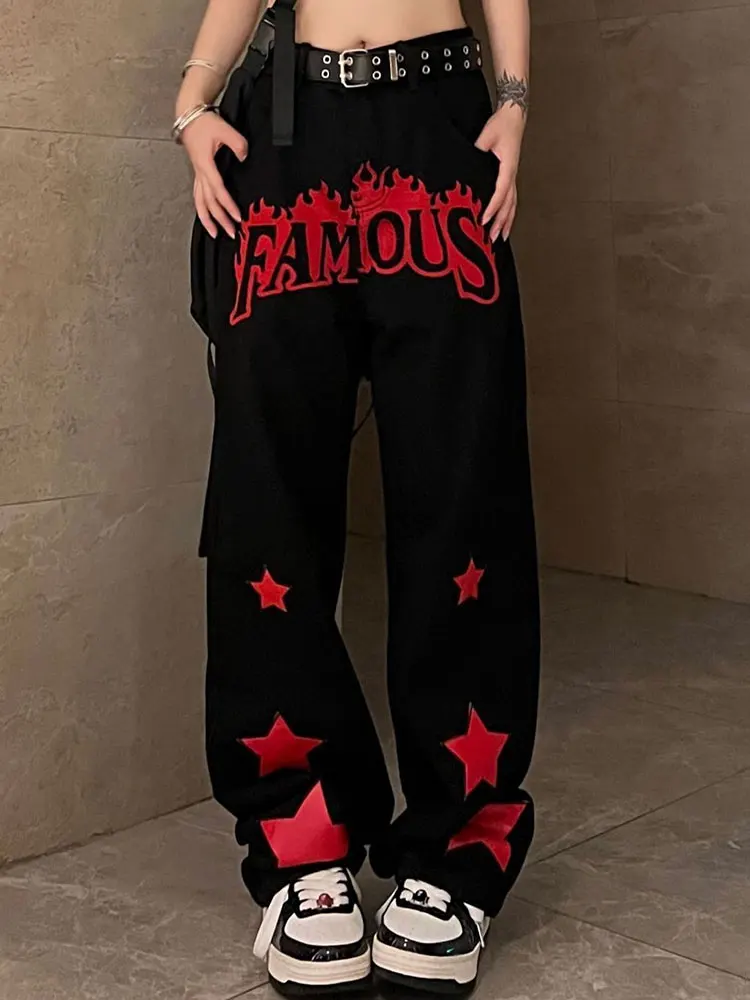 Winter Embroidery Straight Jeans Pants Women Casual High Waist Straight Leg Denim Trousers 2022 Fashion Lady Streetwear Pant
Winter Embroidery Straight Jeans Pants Women Casual High Waist Straight Leg Denim Trousers 2022 Fashion Lady Streetwear Pant
