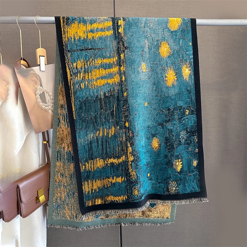 2023 зимний кашемировый шарф, женские теплые шапки, толстая шаль, женская накидка, роскошное Брендовое пончо из пашмины, одеяло, палантины
2023 зимний кашемировый шарф, женские теплые шапки, толстая шаль, женская накидка, роскошное Брендовое пончо из пашмины, одеяло, палантины