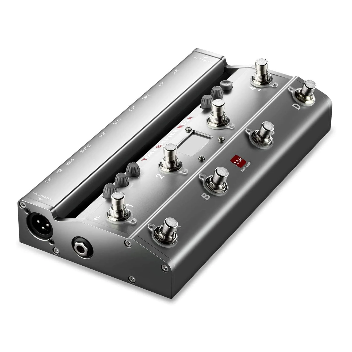 TS Mega 2 в 1 Midi Foot контроллер для гитары с аудио интерфейсом USB гитара запись iPhone iPad
