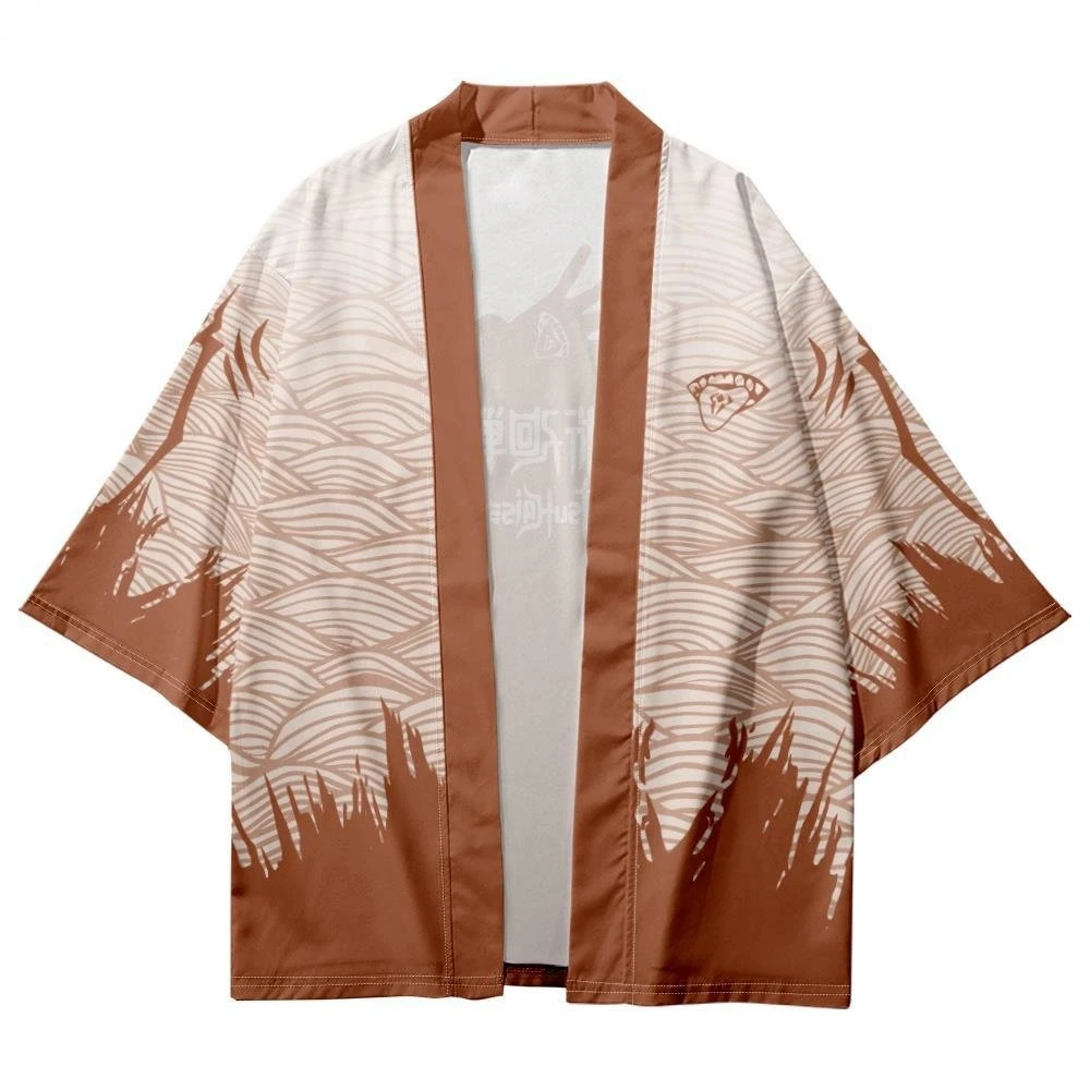 Japanese Style Kimono Print Cosplay Haori Women Men Cardigan Beach Yukata Shirts Loose Casual Traditional Asian Clothing
Japanese Style Kimono Print Cosplay Haori Women Men Cardigan Beach Yukata Shirts Loose Casual Traditional Asian Clothing