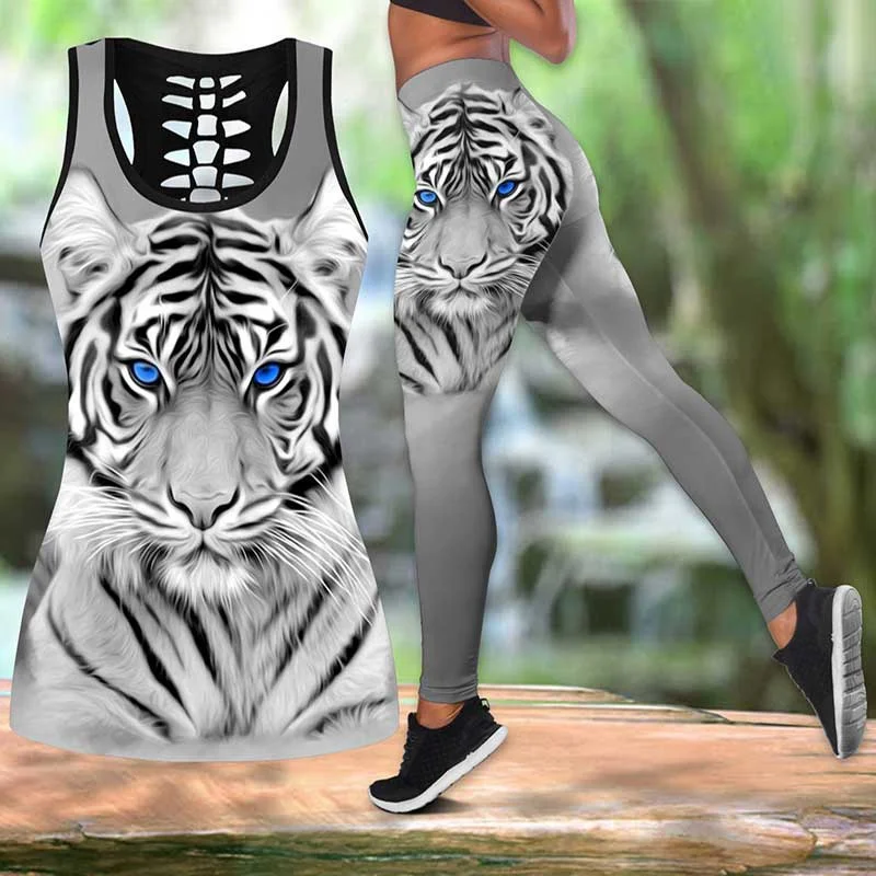 Women's Fashion Black Panther and Tigers Print Combo Tank + Legging Summer Sleeveless Tank Tops Casual Blouse Tops
Women's Fashion Black Panther and Tigers Print Combo Tank + Legging Summer Sleeveless Tank Tops Casual Blouse Tops