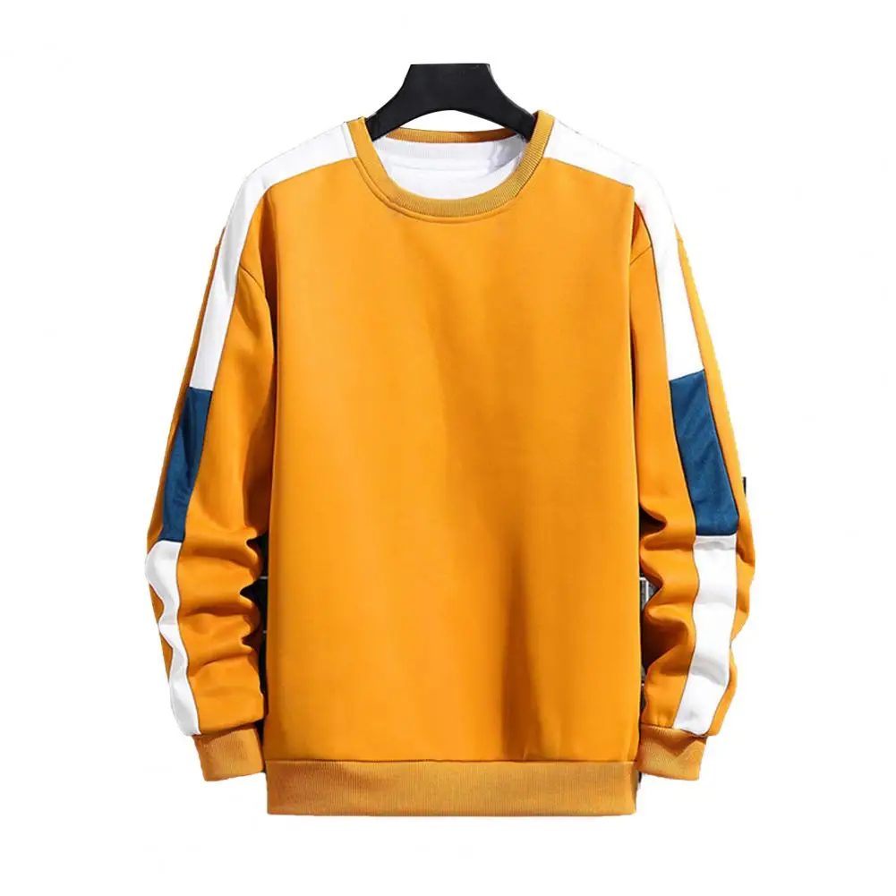Men Sweatshirt Patchwork O-Neck Autumn Sweatshirt Casual Long Sleeve Elastic Cuff Hoodie Men's Clothing
Men Sweatshirt Patchwork O-Neck Autumn Sweatshirt Casual Long Sleeve Elastic Cuff Hoodie Men's Clothing