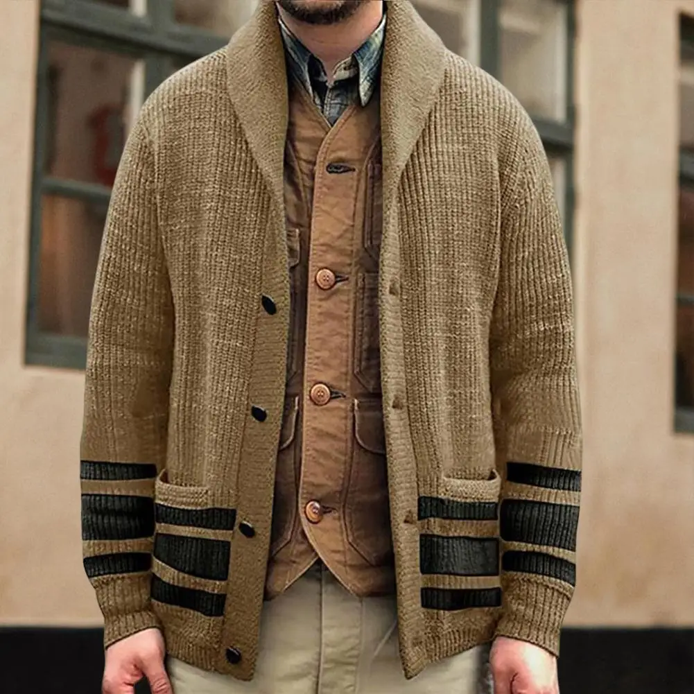 Stylish Winter Sweater Coat Casual Knitted Long Sleeves Anti-shrink Spring Sweater Coat Men Spring Coat Thermal
Stylish Winter Sweater Coat Casual Knitted Long Sleeves Anti-shrink Spring Sweater Coat Men Spring Coat Thermal