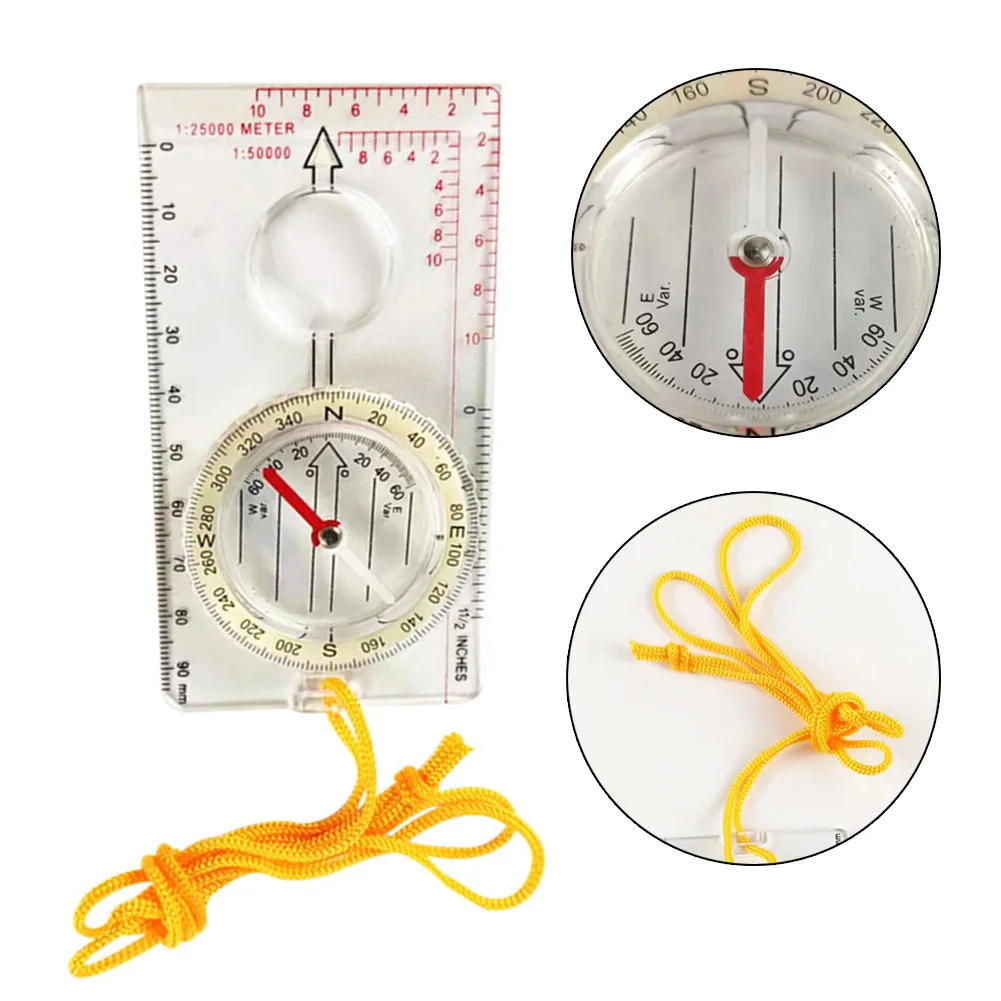 1pcs Outdoor Drawing Scale Compass Acrylic Portable Handheld Compass For Camping Hiking Measure Distance Slope Azimuth Angle
1pcs Outdoor Drawing Scale Compass Acrylic Portable Handheld Compass For Camping Hiking Measure Distance Slope Azimuth Angle