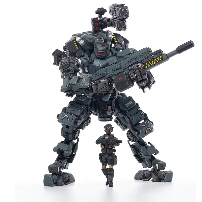 

Mecha Model Steel Rib Soldier Hand-Made Deformation Children's Assembled Toys Movable Robot in Stock