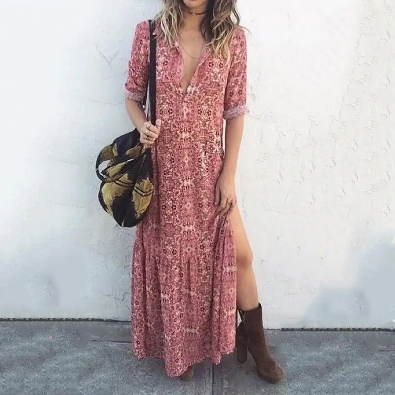 2022 New Spring Summer Dress Cross border Women's V-neck Sexy Printing Fashion Dress
2022 New Spring Summer Dress Cross border Women's V-neck Sexy Printing Fashion Dress