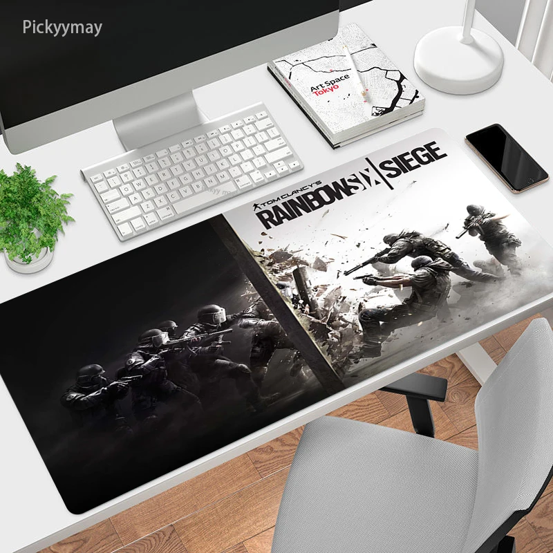Rainbow Six Large Xxl Mousepad Gamer Gaming Mouse Pad Computer Accessories Big Keyboard Laptop Speed Desk Play Mat Locking Edge 
Rainbow Six Large Xxl Mousepad Gamer Gaming Mouse Pad Computer Accessories Big Keyboard Laptop Speed Desk Play Mat Locking Edge