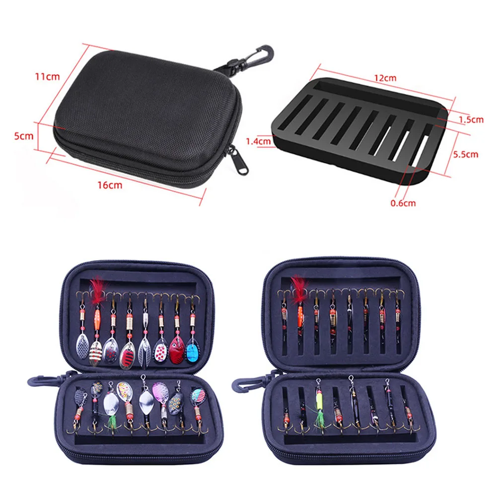 Gear Sequin Bag Lure Bag Lure Fishing Gear Sequin Bag Three Hook Storage Box Sequin Bag Bait Storage Bag 16*11*5cm 1pc EVA Gifts
Gear Sequin Bag Lure Bag Lure Fishing Gear Sequin Bag Three Hook Storage Box Sequin Bag Bait Storage Bag 16*11*5cm 1pc EVA Gifts
