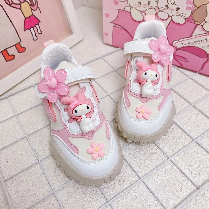 Kawaii Anime Sanrio My Melody Girls Sports Shoes Cartoon Cute Student Breathable Comfortable Tennis Shoes Fashion Non-Slip Shoes
Kawaii Anime Sanrio My Melody Girls Sports Shoes Cartoon Cute Student Breathable Comfortable Tennis Shoes Fashion Non-Slip Shoes