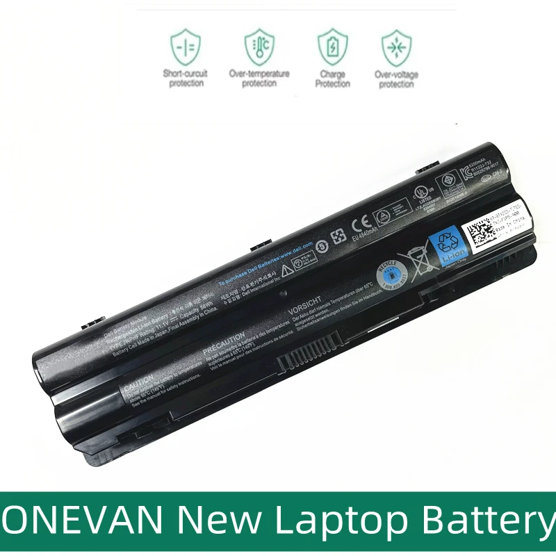 

ONEVAN New Genuine 56whLaptop Battery for JWPHF Dell XPS 15 L502X XPS14 L401X XPS17 L702X L701X L501X JWPHF