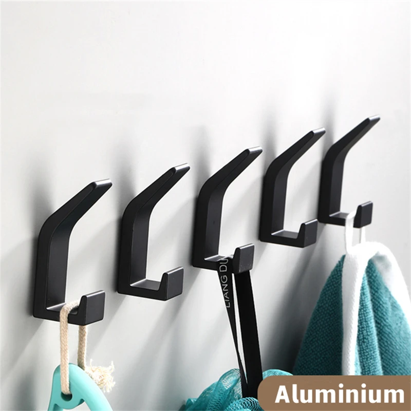 3Pcs Aluminum Self-Adhesive Wall Hooks For Hanging Keys Clothes Hanger Door Hook Coat Rack Towel Holder Bathroom Accessories
3Pcs Aluminum Self-Adhesive Wall Hooks For Hanging Keys Clothes Hanger Door Hook Coat Rack Towel Holder Bathroom Accessories