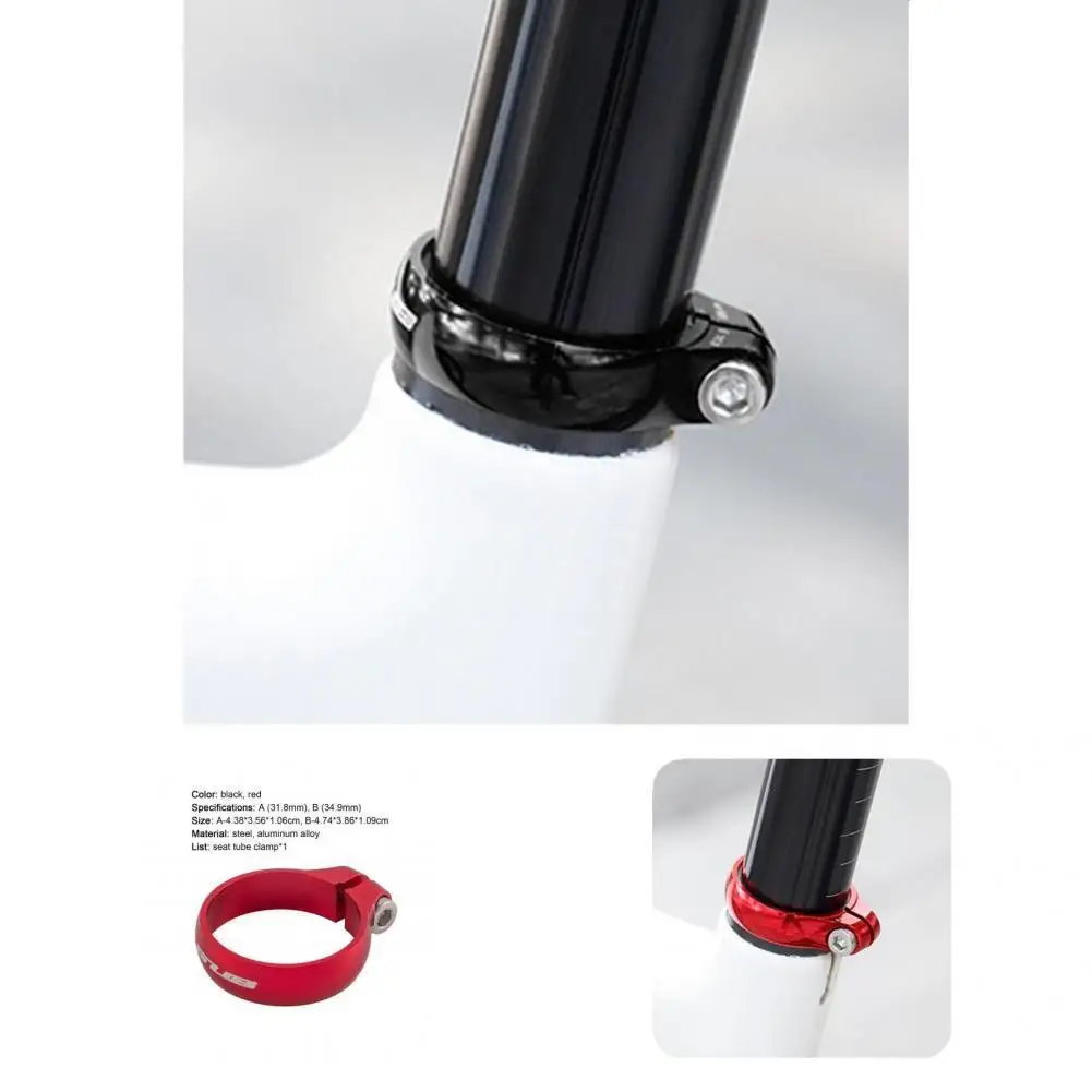 Steel Durable Sturdiness Alloy Bike Seat Clamp Accessory Bicycle Pipe Clamp Ultra-light for Bike Refit
Steel Durable Sturdiness Alloy Bike Seat Clamp Accessory Bicycle Pipe Clamp Ultra-light for Bike Refit