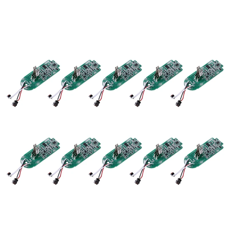10X 21.6V Li-Ion Battery Protection Board PCB Board Replacement For Dyson V8 Vacuum Cleaner Circuit Boards
10X 21.6V Li-Ion Battery Protection Board PCB Board Replacement For Dyson V8 Vacuum Cleaner Circuit Boards