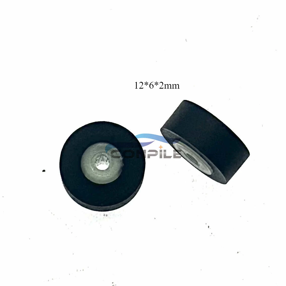 2 шт. 12*6*2 мм прижимной ролик для кассетного магнитофона, аудиоплеера
2 шт. 12*6*2 мм прижимной ролик для кассетного магнитофона, аудиоплеера