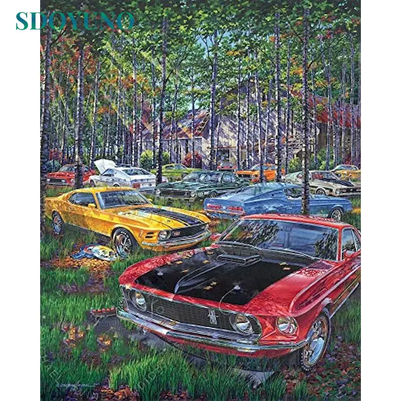 SDOYUNO Oil Picture By Numbers Car Landscape Painting By Number 40x50 Framed On Canvas Home Decoration Wall Unique Gift
SDOYUNO Oil Picture By Numbers Car Landscape Painting By Number 40x50 Framed On Canvas Home Decoration Wall Unique Gift