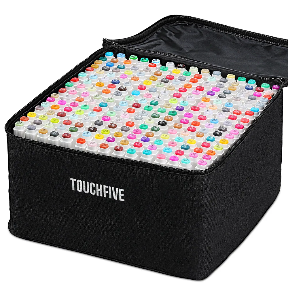 TouchFIVE 30/40/60/168 цветов маркеры манга эскизные маркеры спиртовые двусторонние кисти авторучка художественные школьные принадлежности Набор д...
TouchFIVE 30/40/60/168 цветов маркеры манга эскизные маркеры спиртовые двусторонние кисти авторучка художественные школьные принадлежности Набор д...