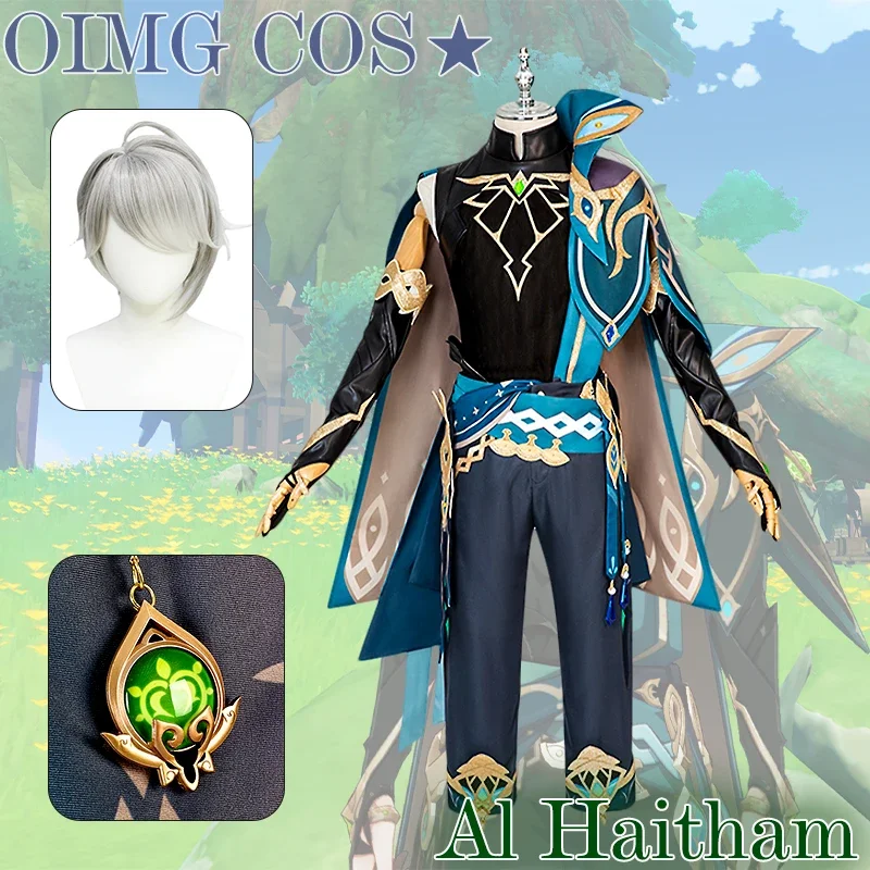 Impact Al Haitham Cosplay Costume Carnival Uniform Wig Anime Halloween Costumes Men Game
Impact Al Haitham Cosplay Costume Carnival Uniform Wig Anime Halloween Costumes Men Game