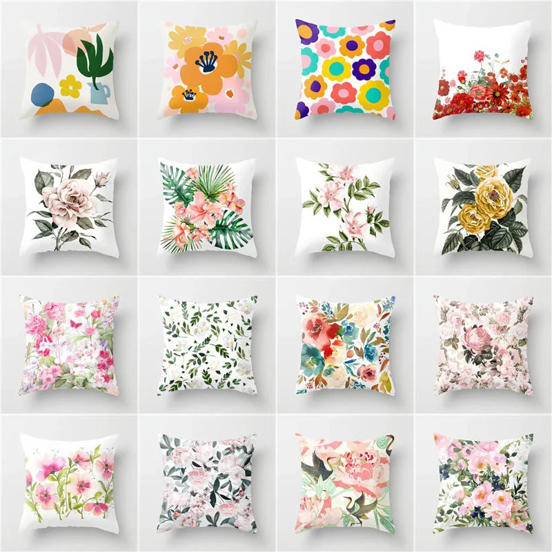 Decorative Pillow Case Elife 45*45cm Colorful Flowers Polyester Cotton Home Decoration Car Cushion Cover Sofa Throw Pillowcase
Decorative Pillow Case Elife 45*45cm Colorful Flowers Polyester Cotton Home Decoration Car Cushion Cover Sofa Throw Pillowcase