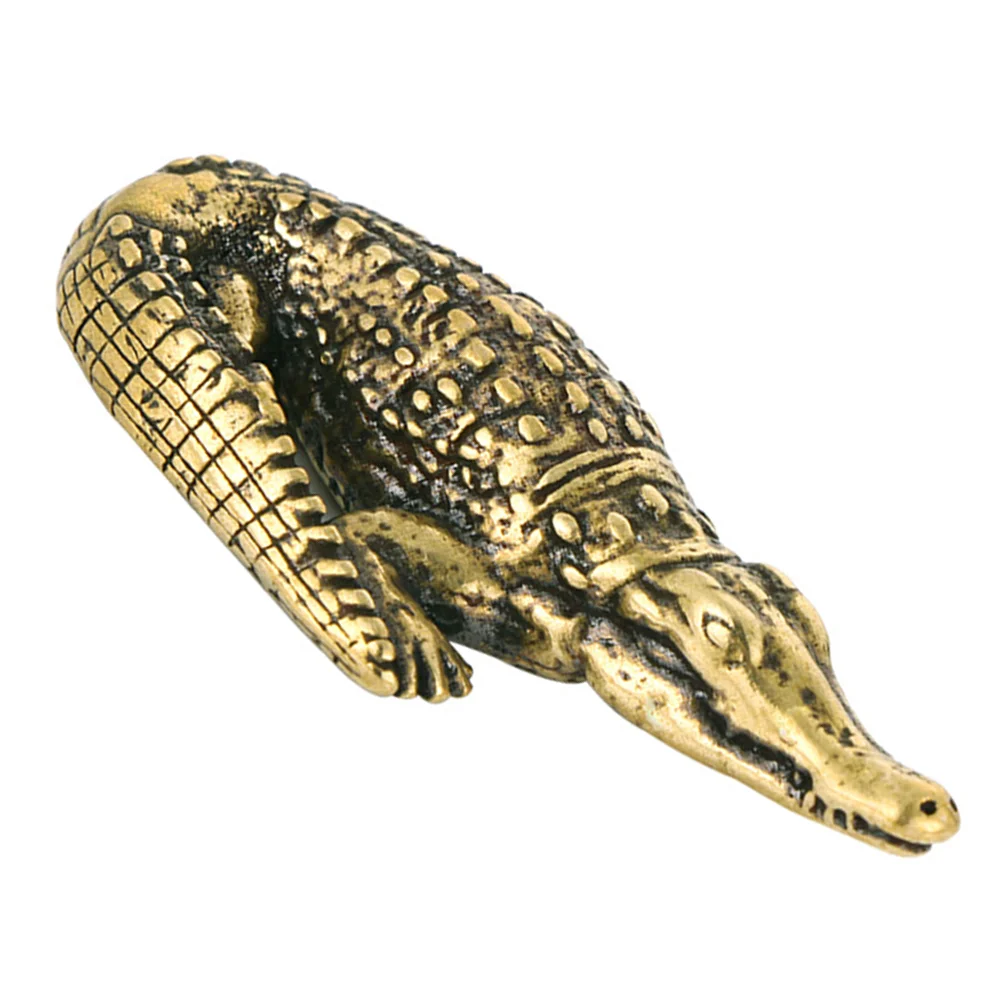 Figurine Crocodile Animal Statue Shui Feng Brass Decor Garden Miniature Zen Ornament College Apartment Sculpture Decoration
Figurine Crocodile Animal Statue Shui Feng Brass Decor Garden Miniature Zen Ornament College Apartment Sculpture Decoration