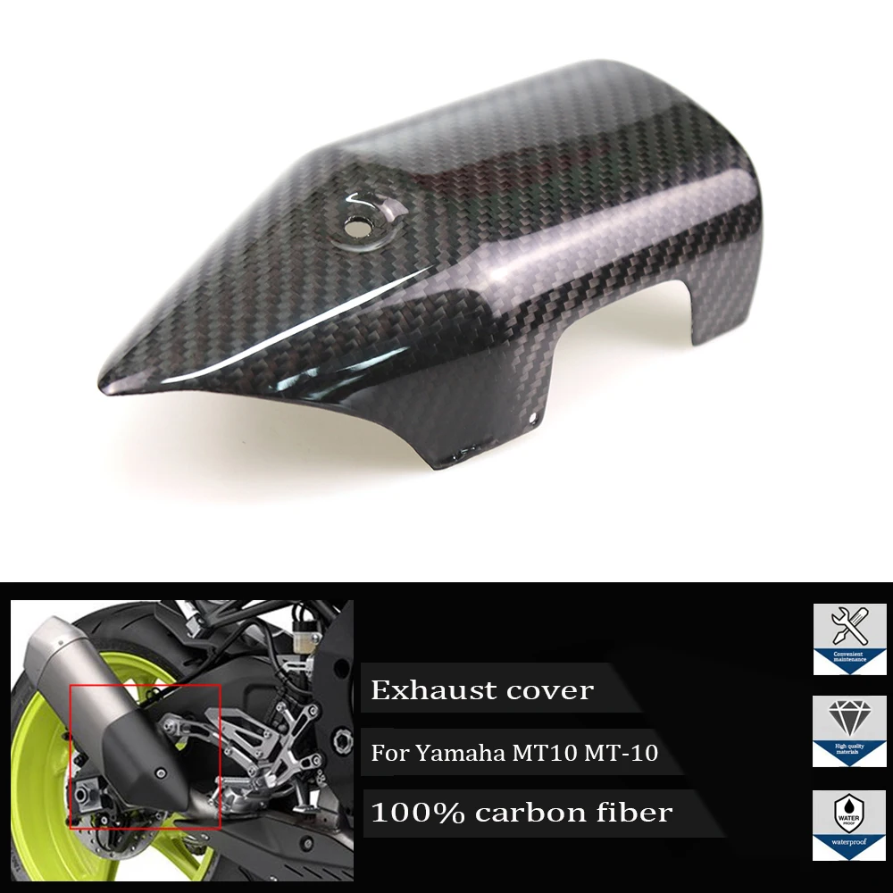 Suitable for Yamaha MT10 MT-10 2016 2017 2018 Motorcycle Exhaust Pipe Cover 3k Carbon Fiber Exhaust Insulation Cover
Suitable for Yamaha MT10 MT-10 2016 2017 2018 Motorcycle Exhaust Pipe Cover 3k Carbon Fiber Exhaust Insulation Cover