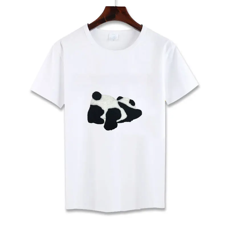 Women's Funny T-Shirt Cute Panda Flannelette T-shirts for Women Summer Modal Elastic Skinny T shirts Short Tees Young Style
Women's Funny T-Shirt Cute Panda Flannelette T-shirts for Women Summer Modal Elastic Skinny T shirts Short Tees Young Style