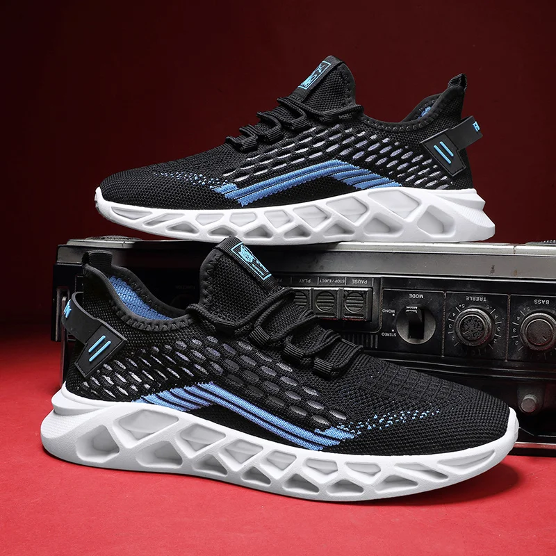 Holfredterse Men's Sneakers New Flying Weave Sports Shoes Comfortable Running Shoes Outdoor Men All-match Light Athletic Shoes
Holfredterse Men's Sneakers New Flying Weave Sports Shoes Comfortable Running Shoes Outdoor Men All-match Light Athletic Shoes