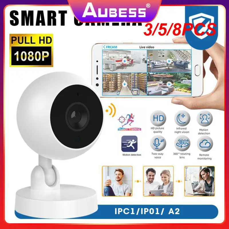 3/5/8PCS Infrared Night Vision Surveillance Camera Two-way Voice Call Remote Monitoring Intelligent Camera Night Vision
3/5/8PCS Infrared Night Vision Surveillance Camera Two-way Voice Call Remote Monitoring Intelligent Camera Night Vision