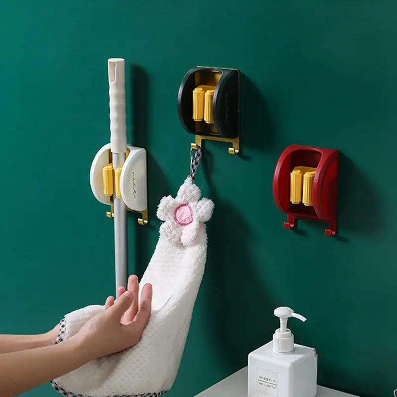Broom Hook Holder Wall Mount Mop Organizer Holder Storage Hook Kitchen Bathroom Organization Accessories
Broom Hook Holder Wall Mount Mop Organizer Holder Storage Hook Kitchen Bathroom Organization Accessories