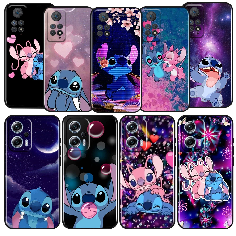 Disney Cute Stitch For Xiaomi Redmi Note12 Pro Plus 11 11T 10 9 8 Pro 5G 4G Silicone Soft Shockproof Black Phone Case
Disney Cute Stitch For Xiaomi Redmi Note12 Pro Plus 11 11T 10 9 8 Pro 5G 4G Silicone Soft Shockproof Black Phone Case