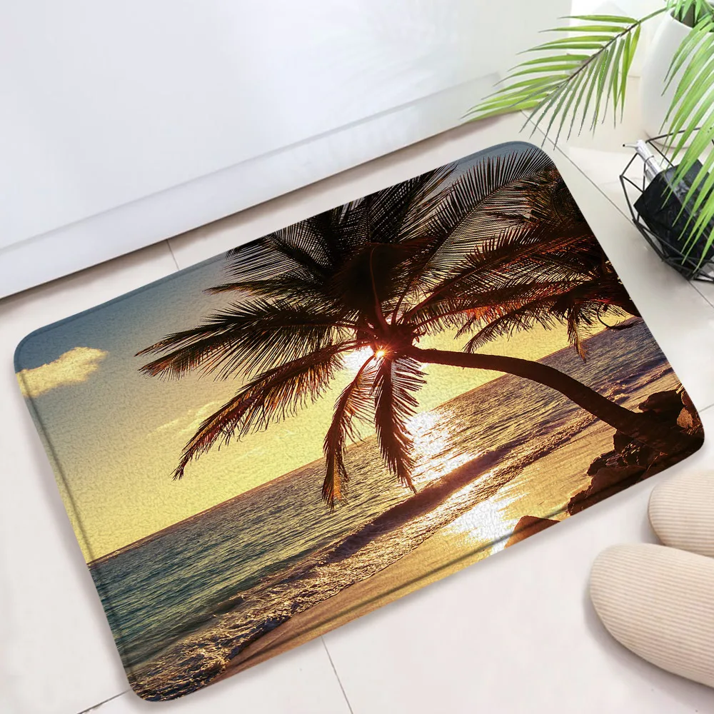 Non-slip Soft Ocean Landscape Printed Bathroom Carpet Landscape Bath Mat Door Mat
Non-slip Soft Ocean Landscape Printed Bathroom Carpet Landscape Bath Mat Door Mat