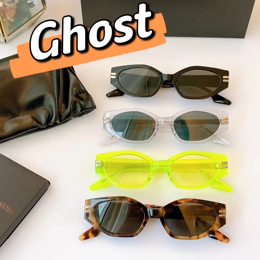 

2022 GM Same As Jennie 1996 Sunglasses GENTLE GHOST MONSTER Suitable Small Face Women Men Acetate Polarized UV400 Fashion Trend