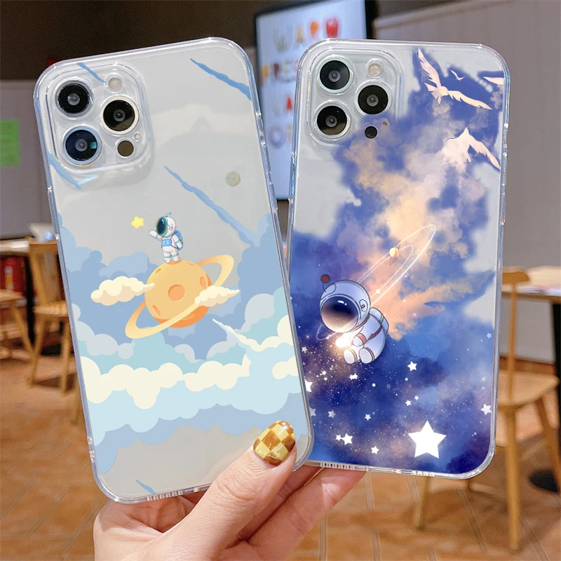 Art Spaceman Cartoon Phone Case For iPhone 12 13 Pro Max Mini 11 Pro Max X XR XS MAX SE2020 8 7 Plus 6 6S Plus Back Cover
Art Spaceman Cartoon Phone Case For iPhone 12 13 Pro Max Mini 11 Pro Max X XR XS MAX SE2020 8 7 Plus 6 6S Plus Back Cover