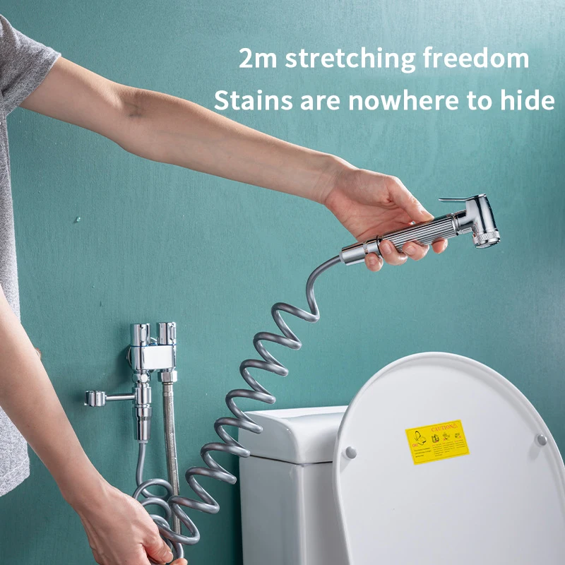 Handheld Booster Spray Gun ABS/Brass Toilet Tub Ground Washer with Hose Diversion Angle Valve Bracket Bathroom Cleaning Kit
Handheld Booster Spray Gun ABS/Brass Toilet Tub Ground Washer with Hose Diversion Angle Valve Bracket Bathroom Cleaning Kit
