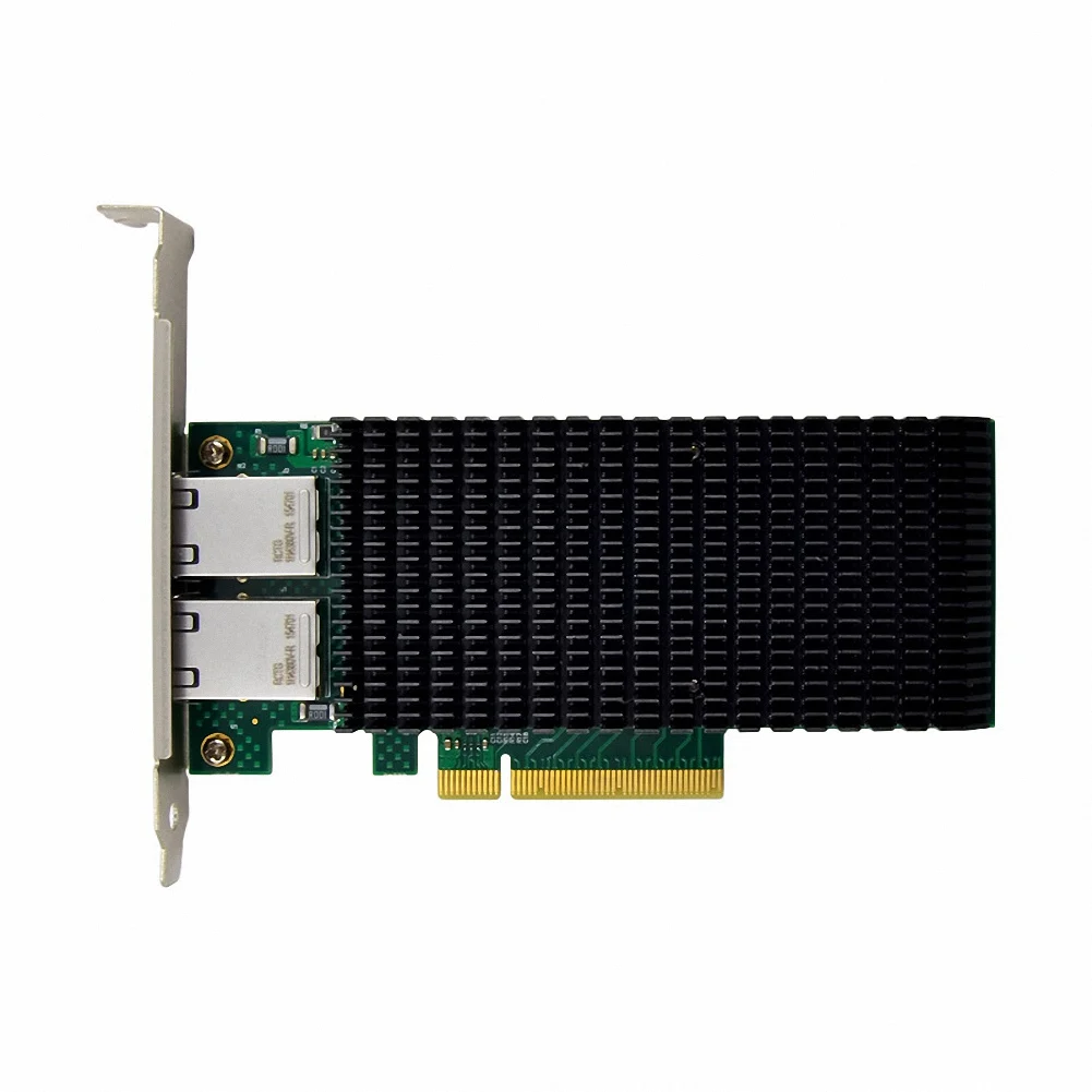 

ST7318 X540-T2 PCIe X8 10GbE Ethernet Server Network Card Dual Port RJ45 10000Mbps Server Network Card with Heat