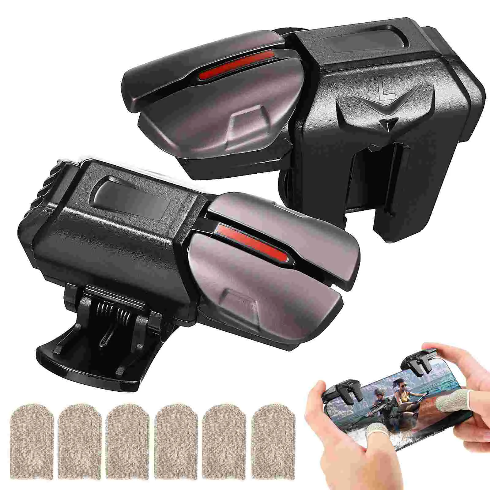 Phone Controller Telephone Game Triggers Gaming Controllers Touchscreen Mobile Sleeve Cell PC
Phone Controller Telephone Game Triggers Gaming Controllers Touchscreen Mobile Sleeve Cell PC