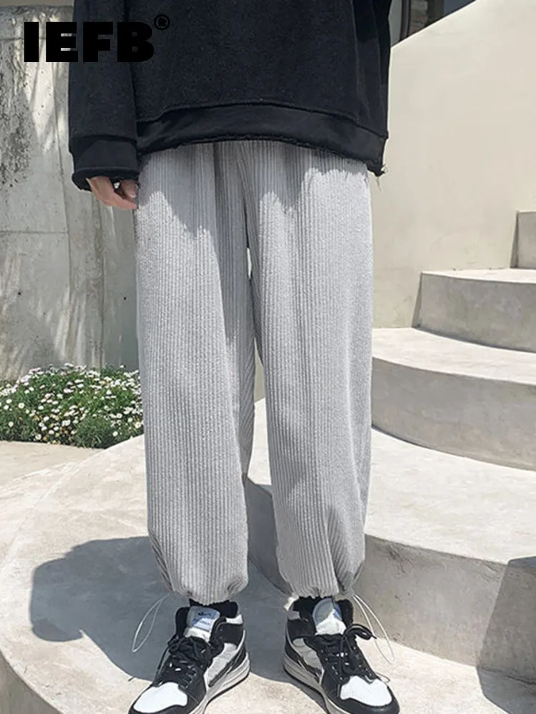 IEFB New Loose Small Foot Fashion Corduroy Casual Men's Pants 2022 Spring And Autumn Solid Color Temperament 9A1368
IEFB New Loose Small Foot Fashion Corduroy Casual Men's Pants 2022 Spring And Autumn Solid Color Temperament 9A1368