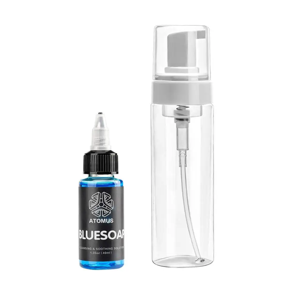 40ML Tattoo Soap Cleaning Soothing Solution 200ML Empty Bottle Press Bottle Tattoo Set
40ML Tattoo Soap Cleaning Soothing Solution 200ML Empty Bottle Press Bottle Tattoo Set