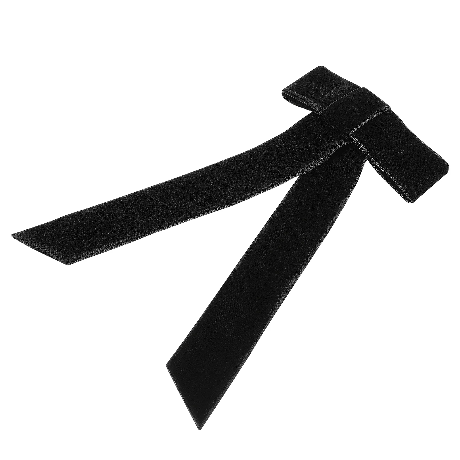 

Bowknot Barrette Women Ribbon Hairpin Accessories Headwear Headdress Velour Clip Girl Bows