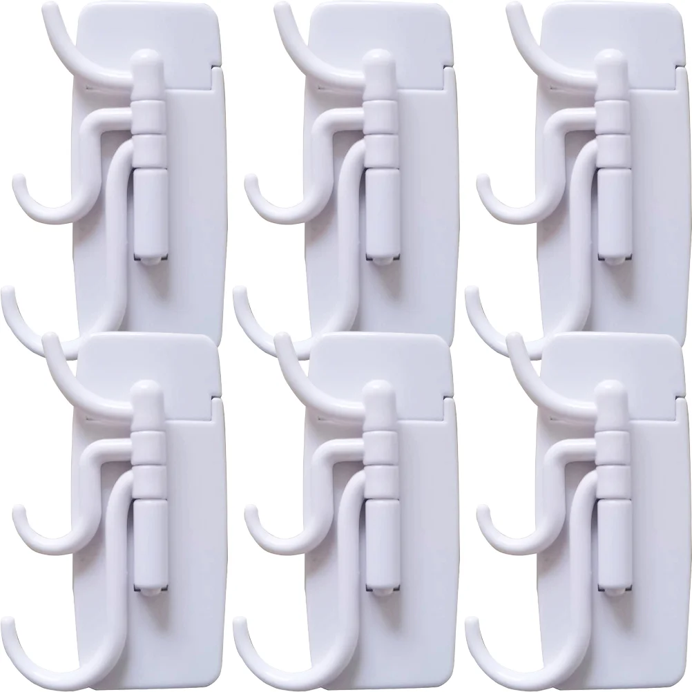 6 Pcs Kids Hangers Backpack Wall Swivel Hook Rack Small Rotating Hooks Bathroom Plastic Decorative Child
6 Pcs Kids Hangers Backpack Wall Swivel Hook Rack Small Rotating Hooks Bathroom Plastic Decorative Child