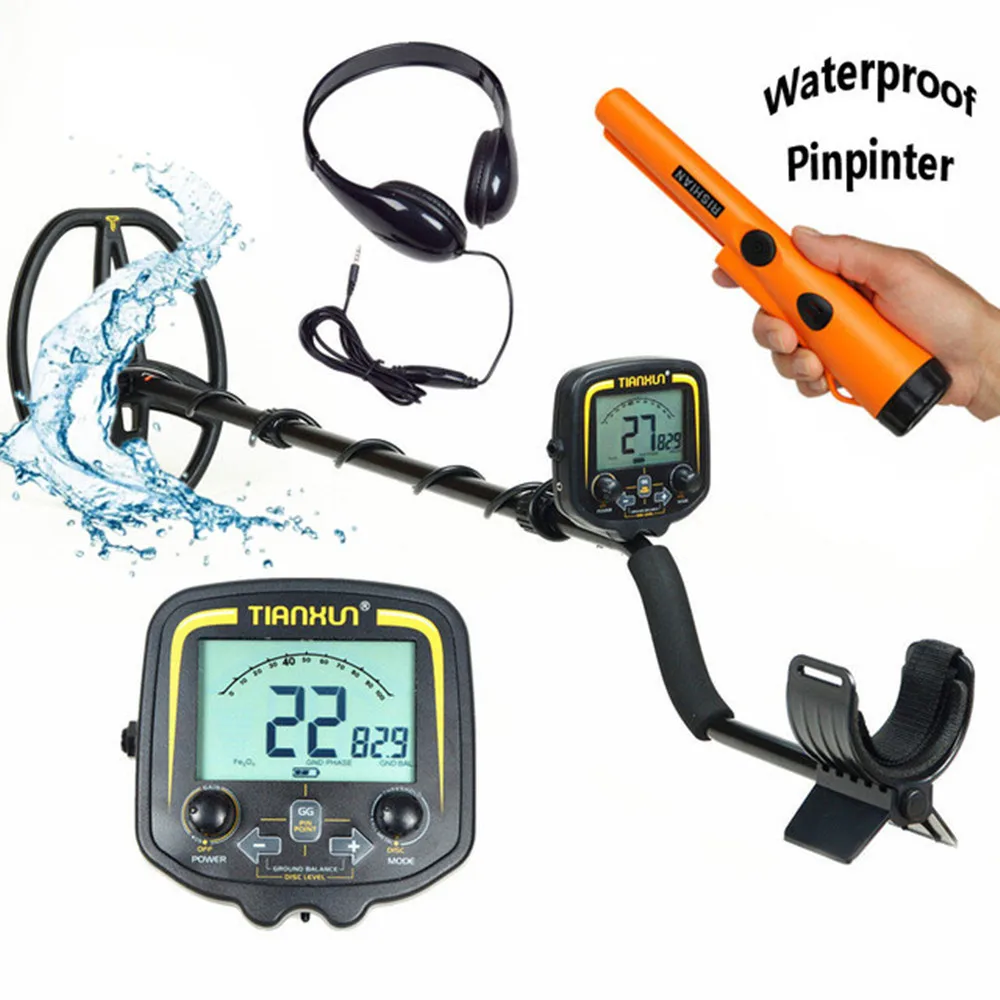 Professional Metal Detector TX850 Stable Underground Gold Detector tx 850 Waterproof Search Coil
Professional Metal Detector TX850 Stable Underground Gold Detector tx 850 Waterproof Search Coil