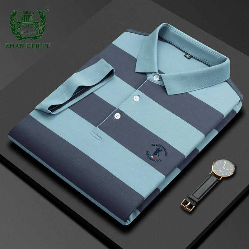 New Fashion Brand Stripe Polo Shirt Mens Summer 100% Cotton Embroidery Breathable Casual Lapel Short Sleeve T-shirts Male Tops
New Fashion Brand Stripe Polo Shirt Mens Summer 100% Cotton Embroidery Breathable Casual Lapel Short Sleeve T-shirts Male Tops