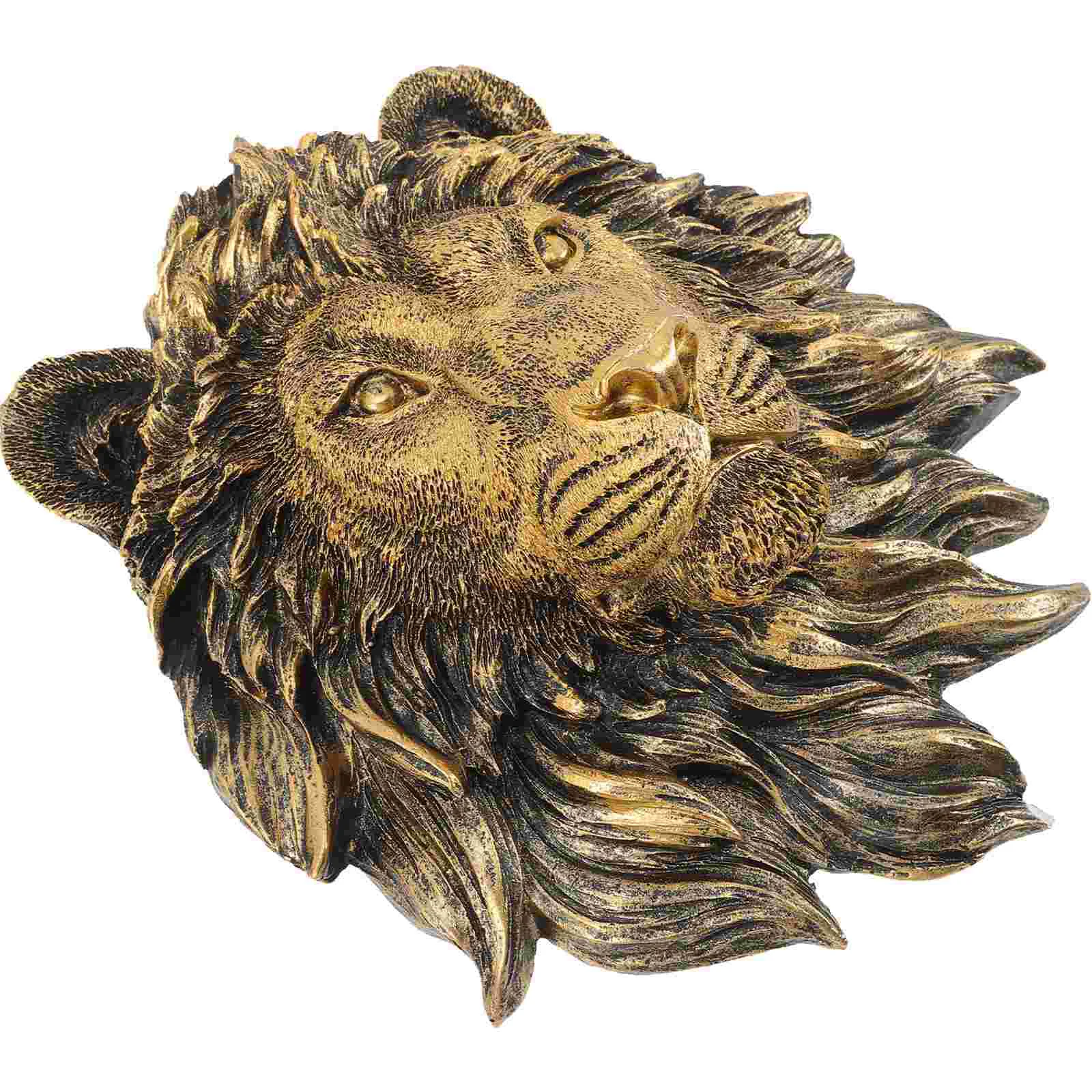 Imitation Copper Lion's Head Scene Pendants Wall Decors Goblincore Room Specimen Sculpture Resin Crafts Figurines Home
Imitation Copper Lion's Head Scene Pendants Wall Decors Goblincore Room Specimen Sculpture Resin Crafts Figurines Home