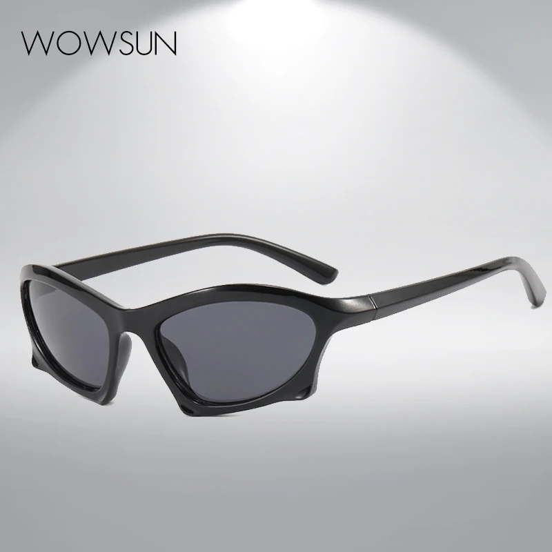 WOWSUN Retro Bat Rectangular Sunglasses Female Luxury Brand Designer Sunglasses Men's Steampunk Outdoor Sports Goggles
WOWSUN Retro Bat Rectangular Sunglasses Female Luxury Brand Designer Sunglasses Men's Steampunk Outdoor Sports Goggles