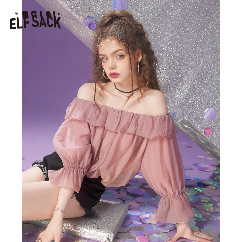 ELFSACK Pink French Chiffon Shirt Woman 2022 Summer Vintage Half Sleeve Korean Female Basic Daily Tops
ELFSACK Pink French Chiffon Shirt Woman 2022 Summer Vintage Half Sleeve Korean Female Basic Daily Tops