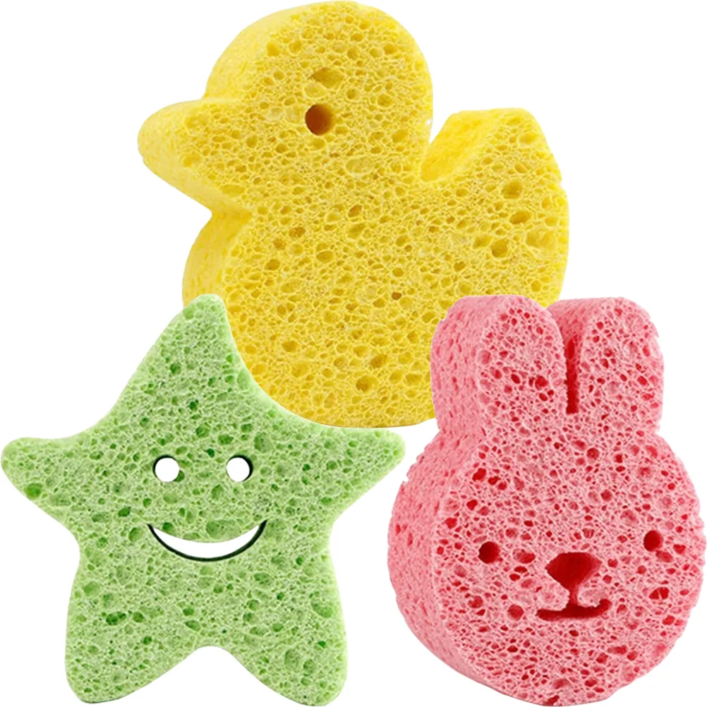 3 Pcs Children's Bath Sponge Loofah Bathing Scrubber Small Sponges Baby Wood Pulp Cellulose Cute Toddler
3 Pcs Children's Bath Sponge Loofah Bathing Scrubber Small Sponges Baby Wood Pulp Cellulose Cute Toddler